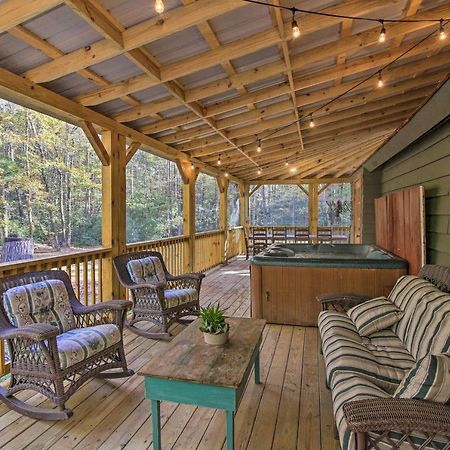 5-Acre North Georgia Mountain Retreat With Creek! Villa Sautee Nacoochee ภายนอก รูปภาพ