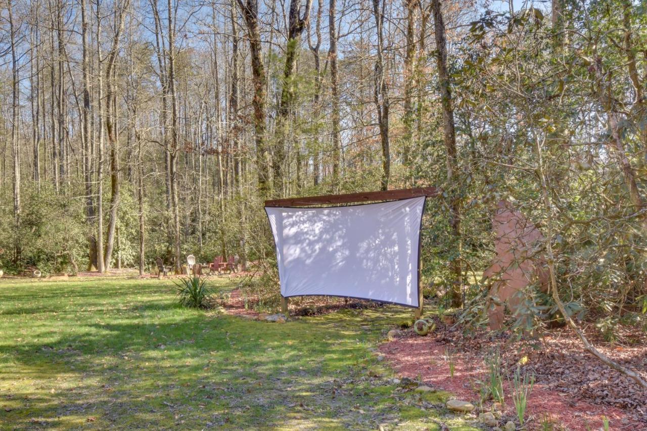 5-Acre North Georgia Mountain Retreat With Creek! Villa Sautee Nacoochee ภายนอก รูปภาพ