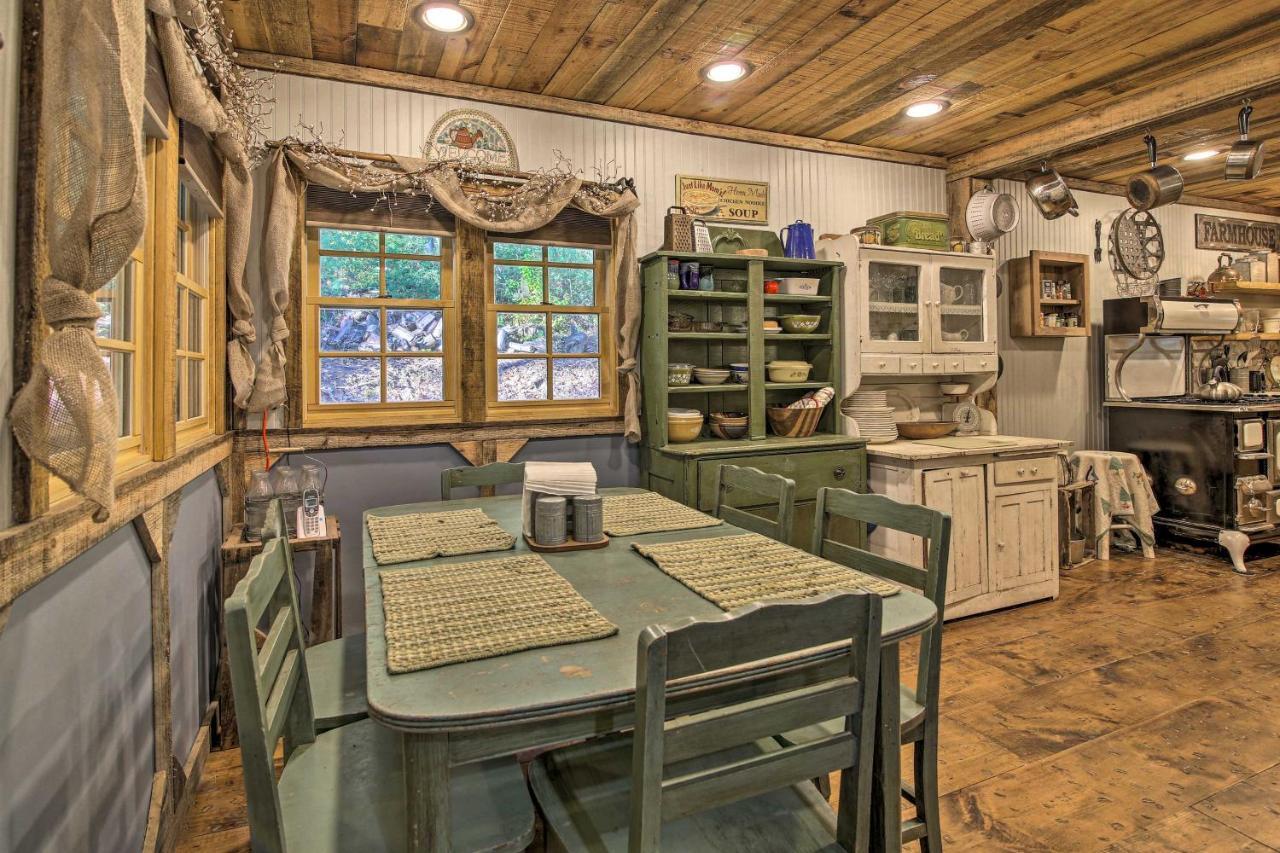 5-Acre North Georgia Mountain Retreat With Creek! Villa Sautee Nacoochee ภายนอก รูปภาพ