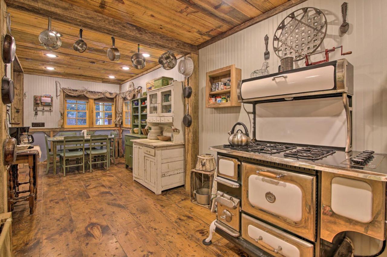 5-Acre North Georgia Mountain Retreat With Creek! Villa Sautee Nacoochee ภายนอก รูปภาพ