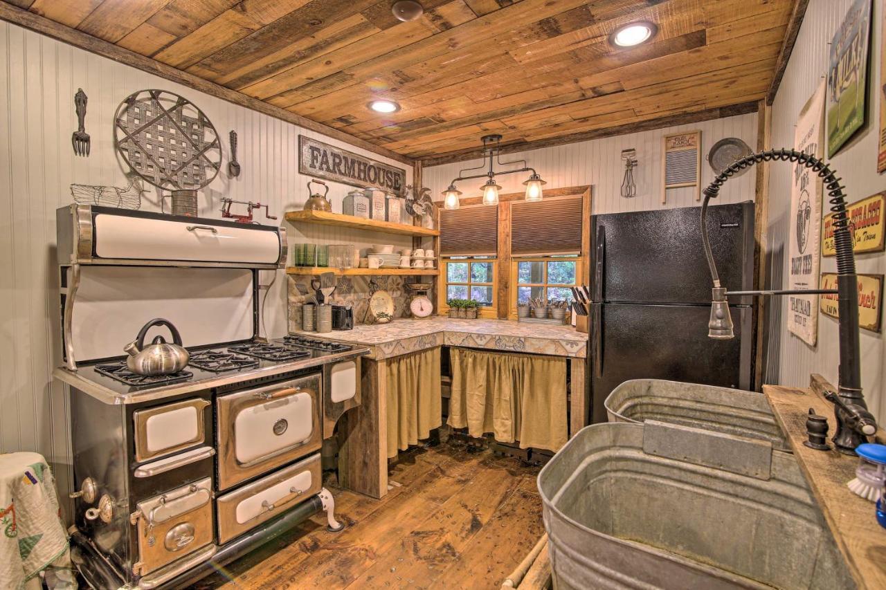 5-Acre North Georgia Mountain Retreat With Creek! Villa Sautee Nacoochee ภายนอก รูปภาพ