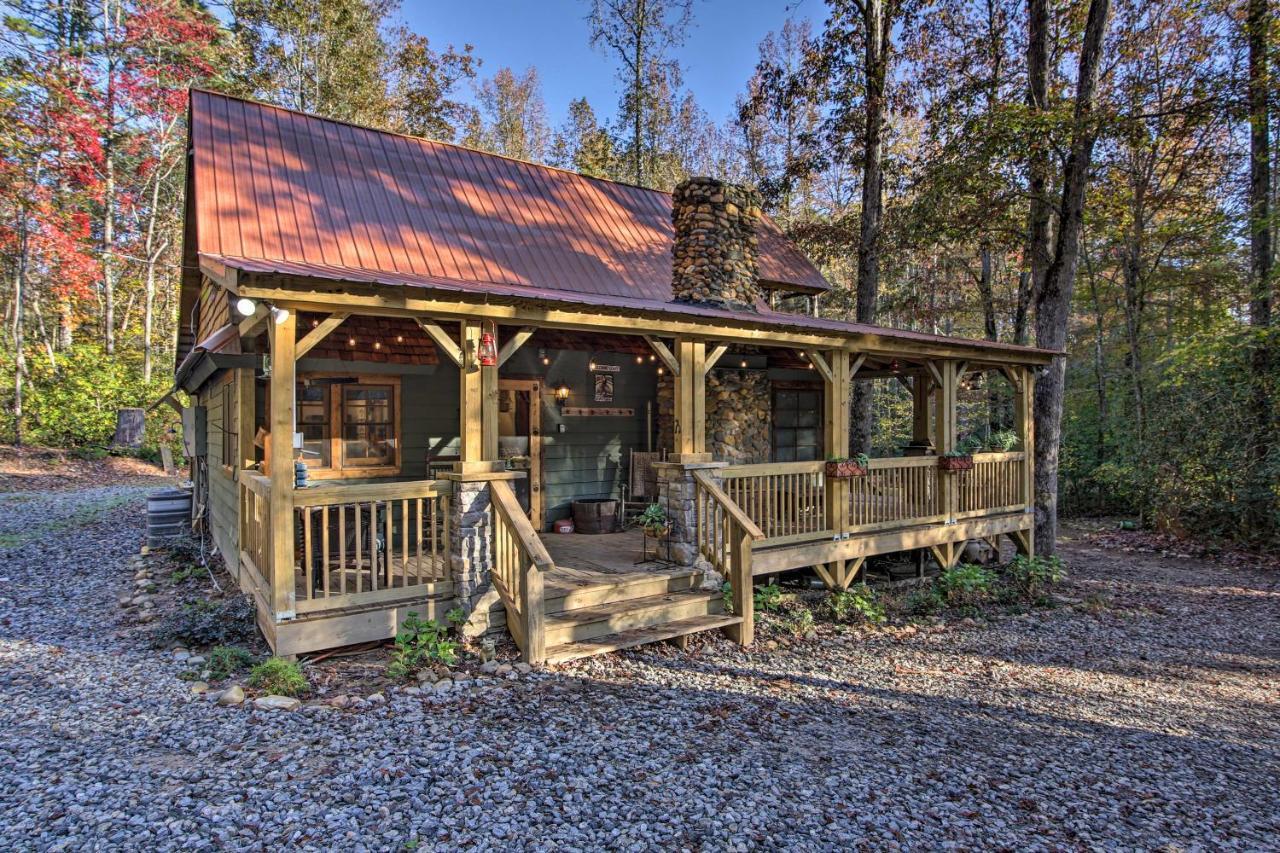 5-Acre North Georgia Mountain Retreat With Creek! Villa Sautee Nacoochee ภายนอก รูปภาพ