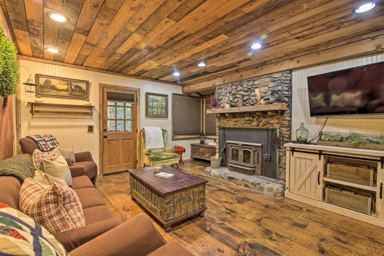 5-Acre North Georgia Mountain Retreat With Creek! Villa Sautee Nacoochee ภายนอก รูปภาพ