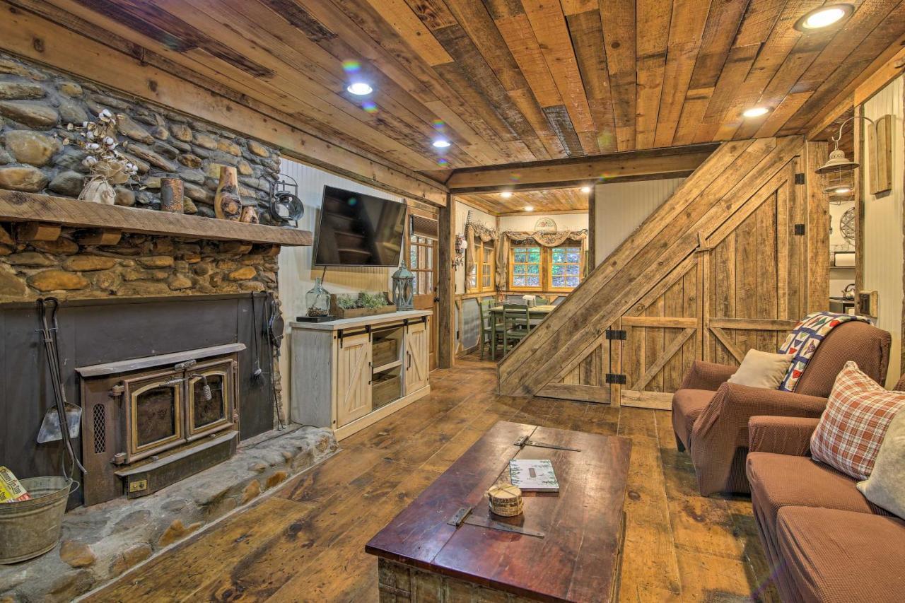 5-Acre North Georgia Mountain Retreat With Creek! Villa Sautee Nacoochee ภายนอก รูปภาพ