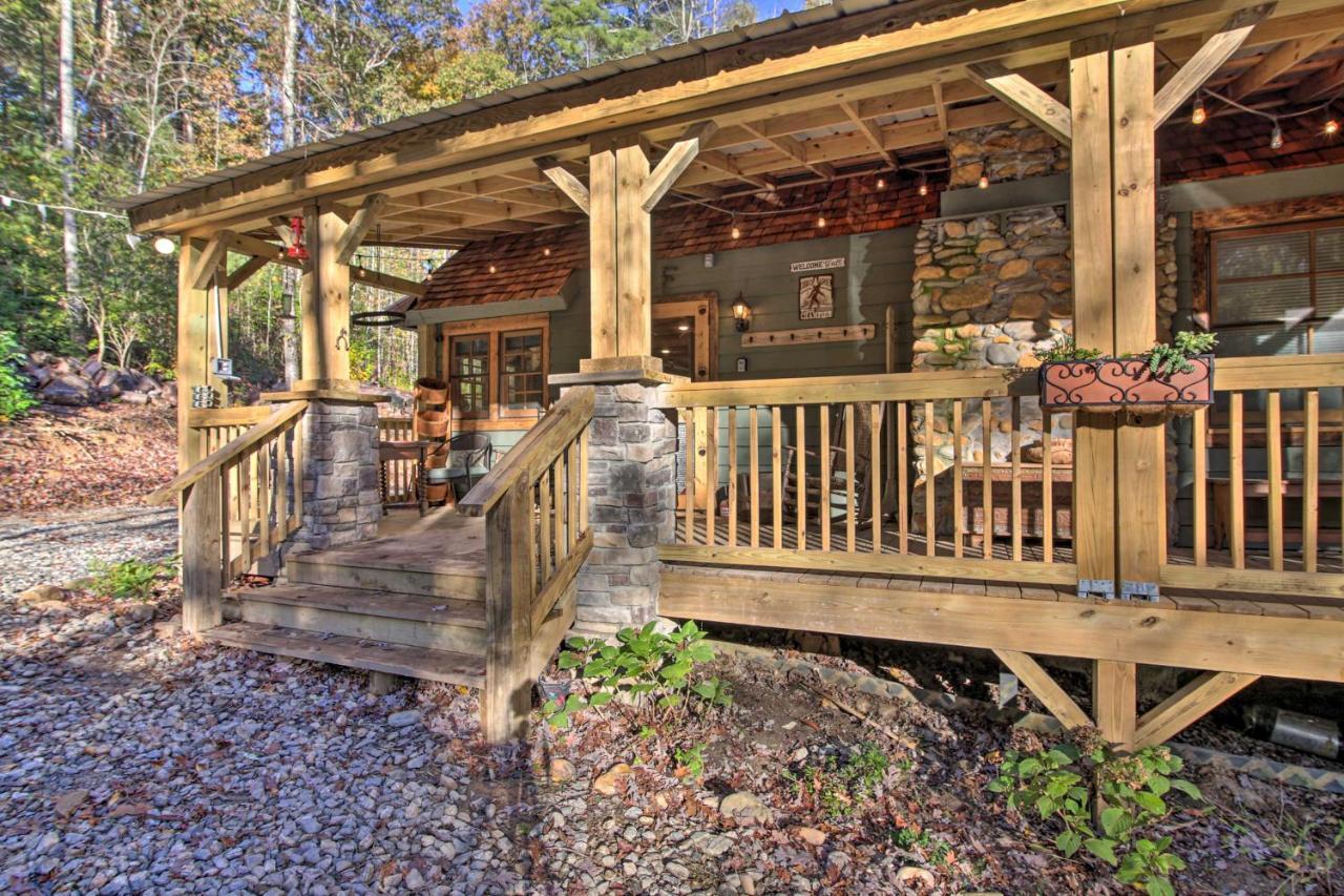 5-Acre North Georgia Mountain Retreat With Creek! Villa Sautee Nacoochee ภายนอก รูปภาพ