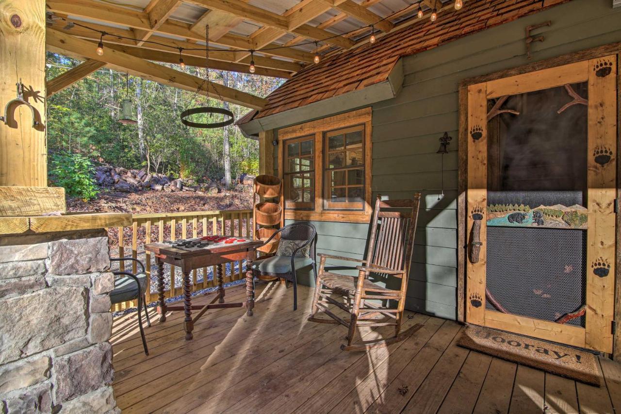 5-Acre North Georgia Mountain Retreat With Creek! Villa Sautee Nacoochee ภายนอก รูปภาพ
