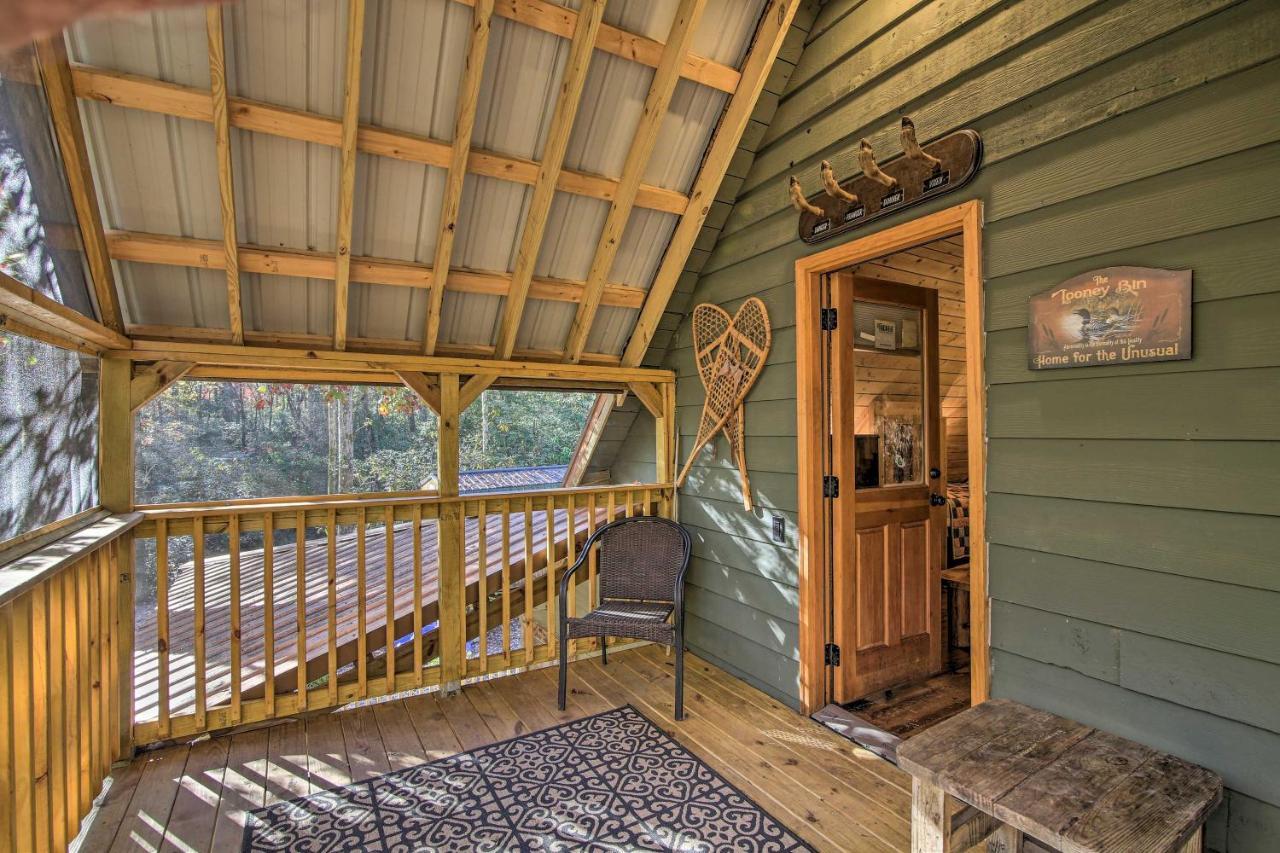 5-Acre North Georgia Mountain Retreat With Creek! Villa Sautee Nacoochee ภายนอก รูปภาพ