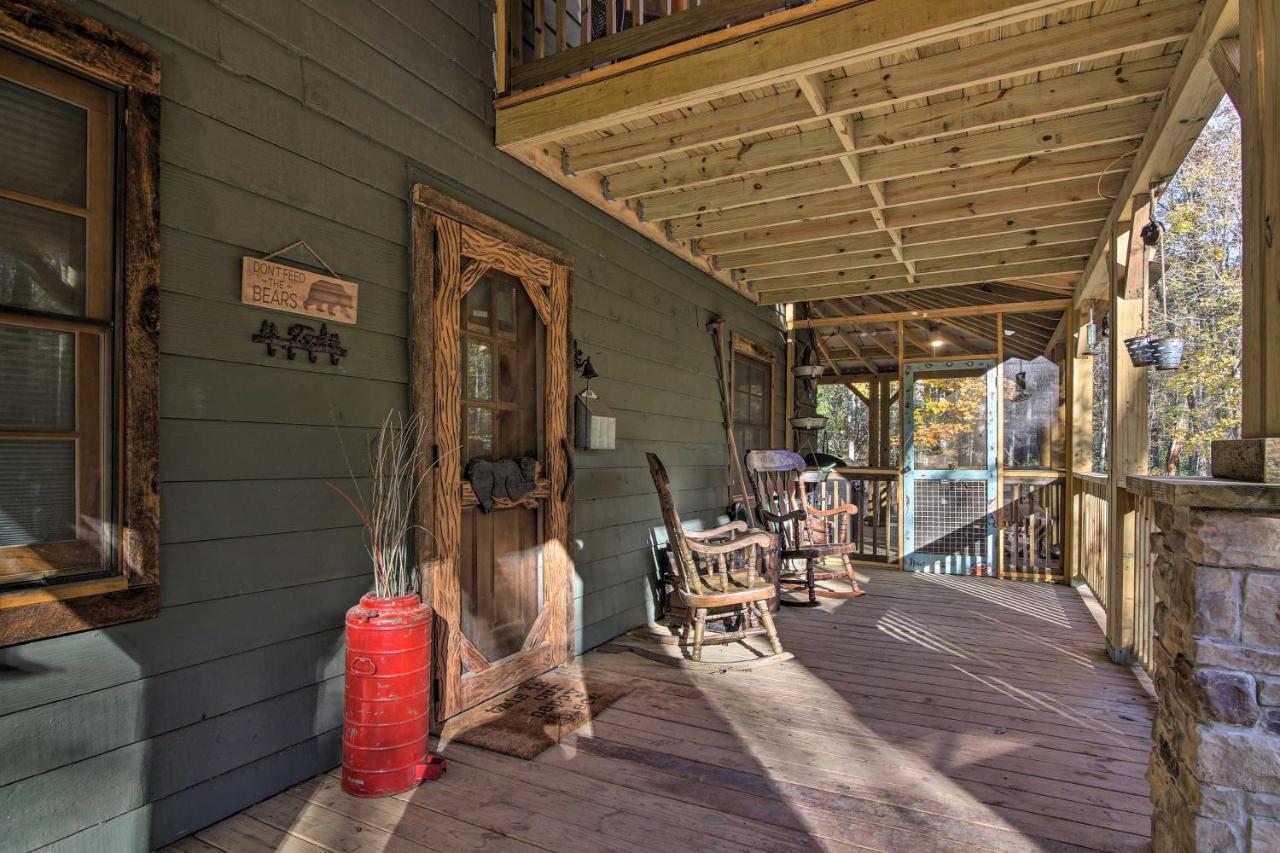 5-Acre North Georgia Mountain Retreat With Creek! Villa Sautee Nacoochee ภายนอก รูปภาพ