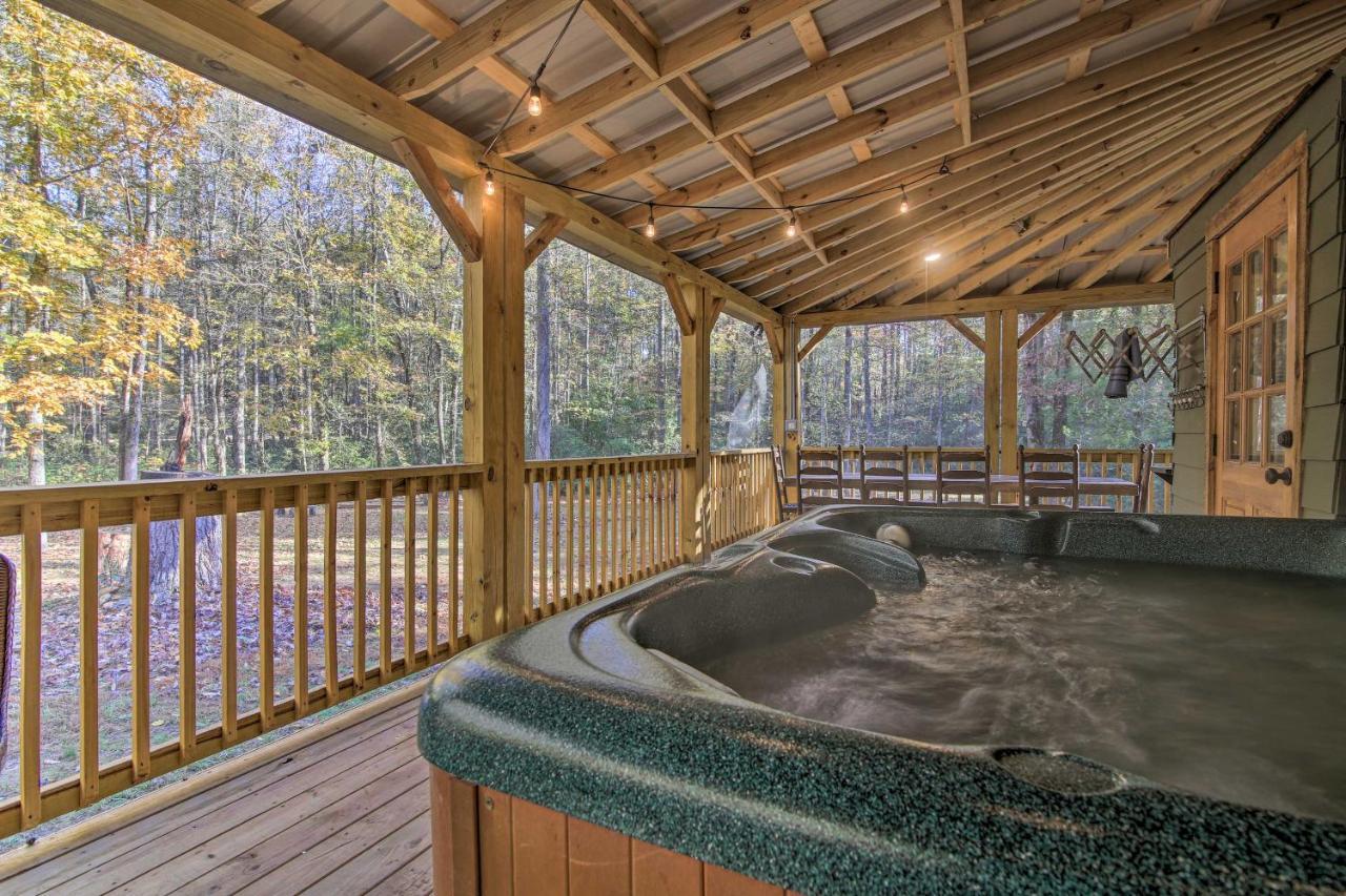 5-Acre North Georgia Mountain Retreat With Creek! Villa Sautee Nacoochee ภายนอก รูปภาพ